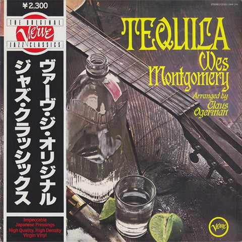 Wes Montgomery ‎– Tequila (1966) - VG LP Record 1981 Verve Japa Vinyl - Jazz