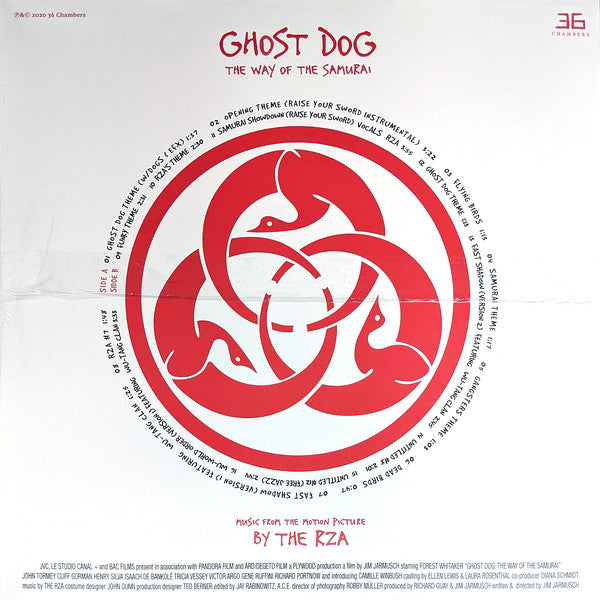 The RZA ‎– Dog: The Way Of The Samurai (Music From The Motion Pi– Shuga Records