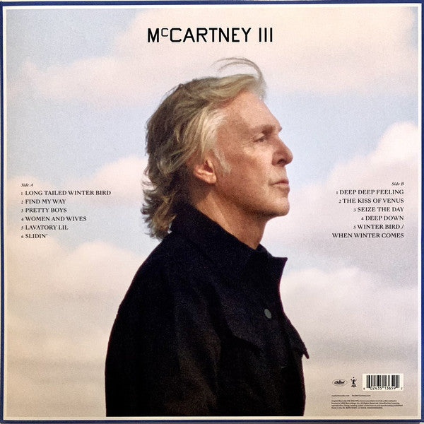 Paul McCartney - McCartney III - New LP Record 2020 Capitol MPL Black Vinyl - Pop Rock