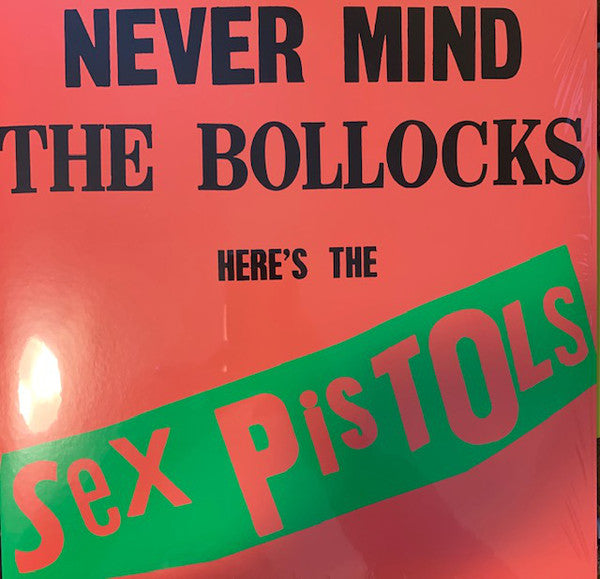 Sex Pistols - Never Mind The Bollocks Here's The Sex Pistols (1977) - VG+ LP Record 2008 Warner 180 gram Vinyl - Rock / Punk - Shuga Records