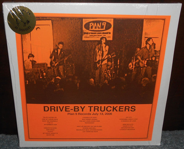 Drive-By Truckers - Plan 9 Records July 13, 2006 - New 3 LP Record Store Day 2020 New West Vinyl Orange/Orange Cover - Southern Rock