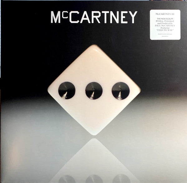 Paul McCartney - McCartney III - New LP Record 2020 Capitol MPL Black Vinyl - Pop Rock