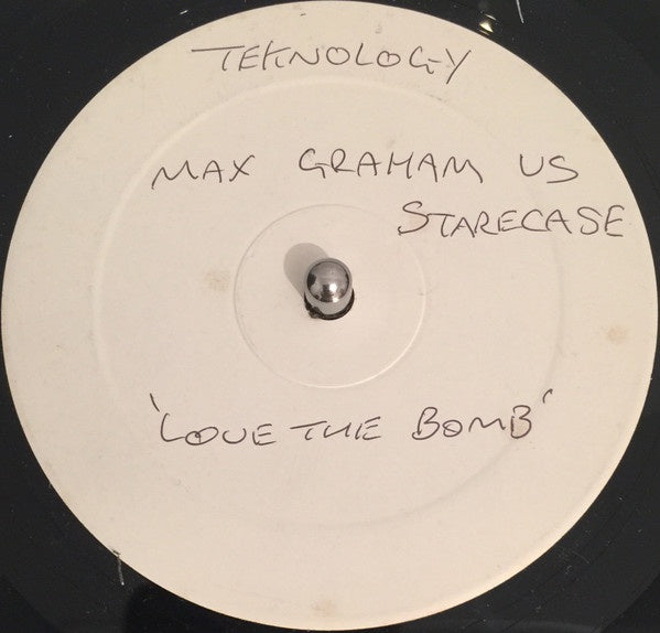 Max Graham vs. Starecase – Love The Bomb - Mint- 12" Single Record 2000 Teknology Vinyl - Progressive House