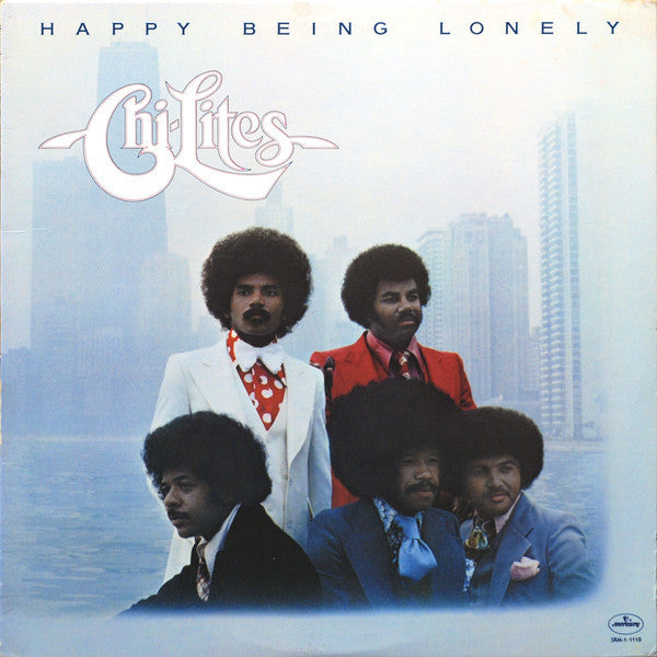 The Chi-Lites – Happy Being Lonely - VG LP Record 1976 Mercury USA Vinyl - Soul / Funk - Shuga Records