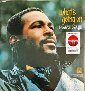 Marvin Gaye ‎– What's Going On (1971) - Mint- LP Record 2021 Tamla Target  Exclusive Translucent Green Vinyl & Poster - Soul / Funk