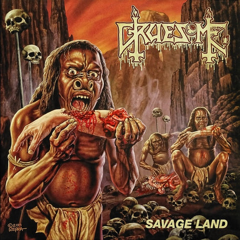 Gruesome – Savage Land (2015) - New LP Record 2021 Relapse Blood Red Cloudy Effect Vinyl - Death Metal