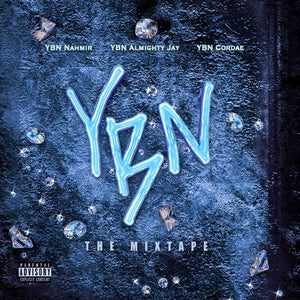 YBN Almighty Jay, Cordae & YBN Nahmir – YBN: The Mixtape - New 2 LP Record 2021 Atlantic  Europe Blue Vinyl - Hip Hop