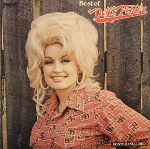 Dolly Parton ‎– Best Of Dolly Parton (1975) - VG LP Record 1976 RCA USA Vinyl & Poster - Country
