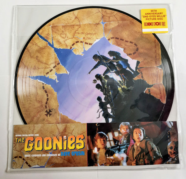 Dave Grusin ‎– The Goonies Original Motion Picture Score (1985) - New LP  Record Store Day 2021 Varèse Sarabande USA RSD Picture Disc Vinyl - ...