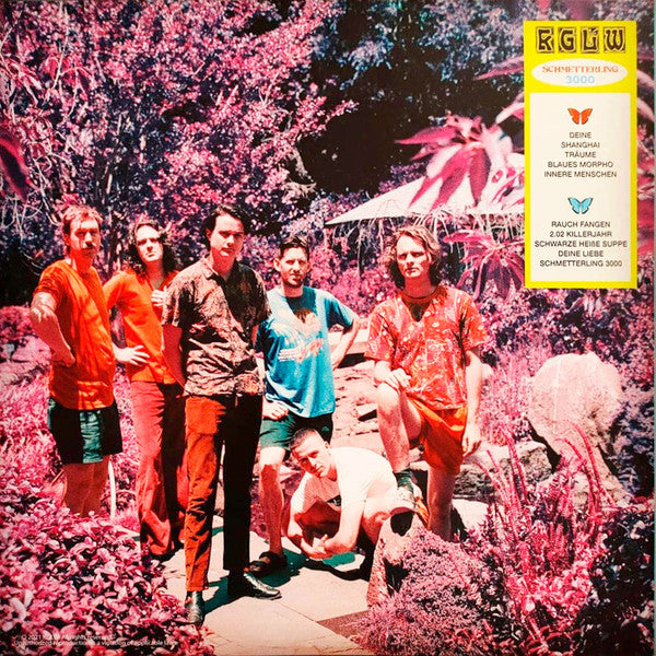 King Gizzard And The Lizard Wizard – Butterfly 3000 (König Muskelmagen Und Der Eidechse Zauberer – Schmetterling 3000) - New LP Record 2021 KGLW German Version Chrysalis Yellow Vinyl - Psychedelic Rock - Shuga Records