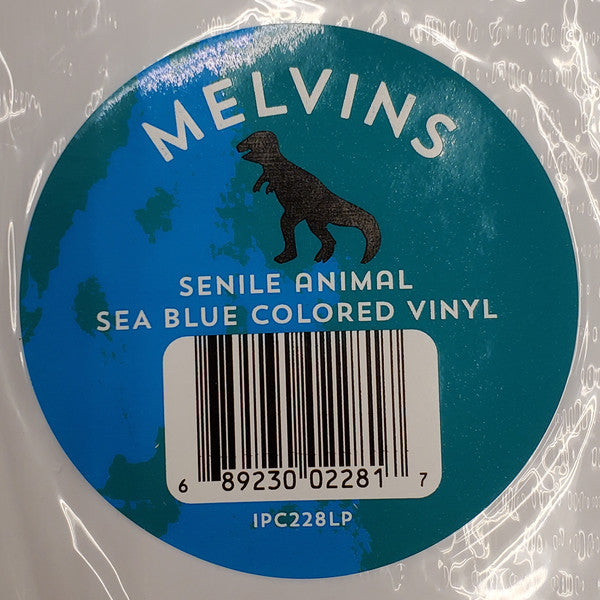 (The) Melvins ‎– (A) Senile Animal (2006) - New 2 LP Record 2021 Ipecac USA Sea Blue Vinyl & Booklet - Heavy Metal / Alternative Rock - Shuga Records