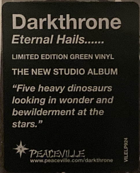 Darkthrone – Eternal Hails...... - New LP Record 2021 Peaceville USA Indie exclusive Green Vinyl - Black Metal