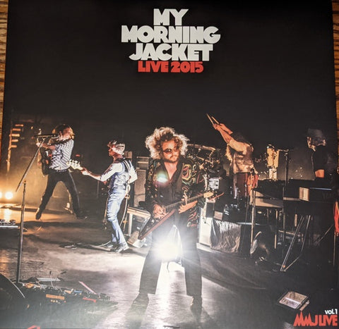 Signed Autographed by Band - My Morning Jacket – Live 2015 - Mint- 3 LP Record 2021 ATO USA White Vinyl - Indie Rock