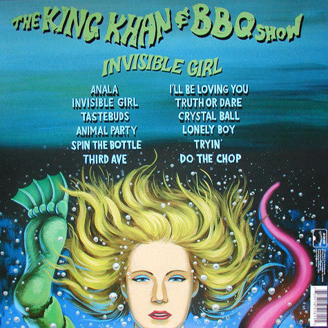 The King Khan & BBQ Show – Invisible Girl - Mint- LP Record 2009 In The Red USA Vinyl - Garage Rock / Psychedelic Rock - Shuga Records