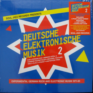 Various – Deutsche Elektronische Musik 2 (Experimental German Rock And Electronic Musik 1971-83) - New 4 LP Record 2021 UK Import Soul Jazz Vinyl - Krautrock /  Electro / Kosmische - Shuga Records