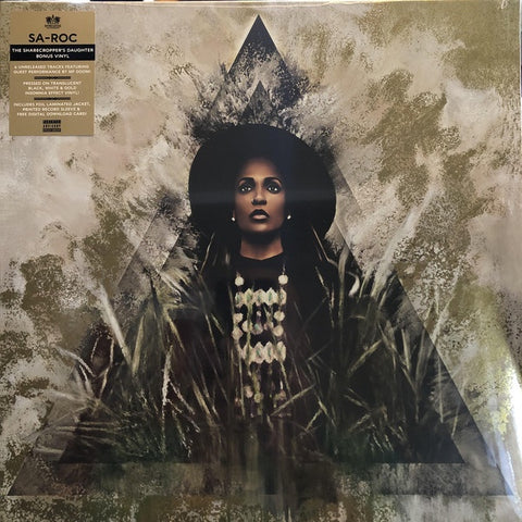 Sa-Roc – The Sharecropper's Daughter Bonus Vinyl - New LP Record 2021 Rhymesayers Entertainment Translucent Gold, Black, White Insomnia Effect Vinyl & Download - Hip Hop