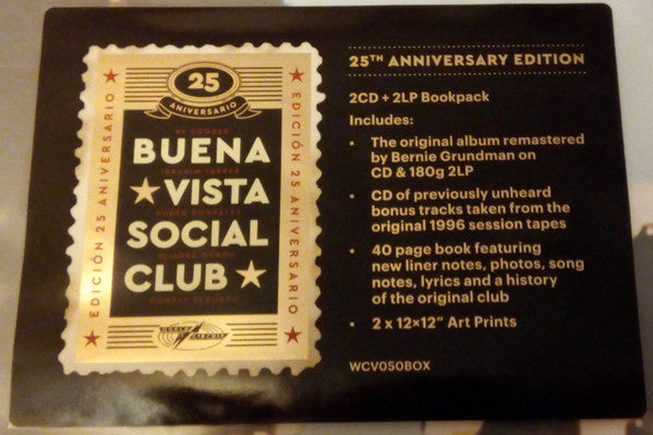 Buena Vista Social Club - Buena Vista Social Club (1997) - New 2 LP Record 2021 World Circuit BMG 180 gram Vinyl, 40 page Book, Prints, & CD's - Latin / Afro-Cuban / Son / Guajira