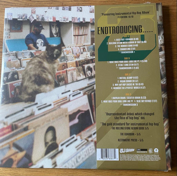 Dj Shadow – Endtroducing (1996) - New 2 LP Record 2021 Mo Wax/Island UK Import Vinyl - Hip Hop - Shuga Records