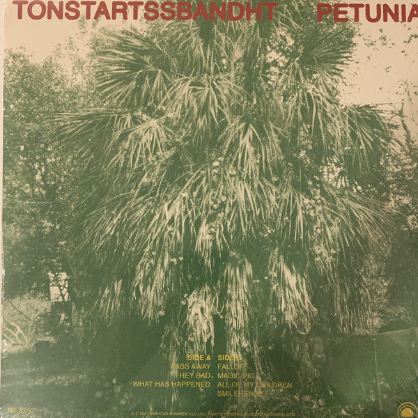 Tonstartssbandht – Petunia - New LP Record 2021 Mexican Summer USA Vinyl - Psychedelic Rock / Alternative Rock - Shuga Records