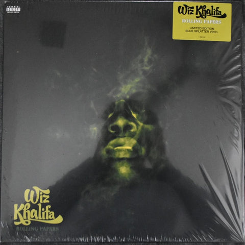 Wiz Khalifa – Rolling Papers (2011) - New 2 LP Record 2021 Atlantic Blue Splatter Vinyl - Hip Hop