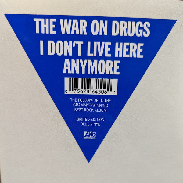 The War On Drugs – I Don't Live Here Anymore - New 2 LP Record 2021 Atlantic Indie Exclusive Blue Translucent Vinyl - Indie Rock