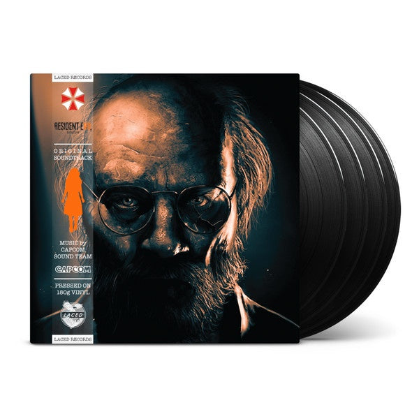 Capcom Sound Team – Resident Evil 7: Biohazard - Original Soundtrack - New 4 LP Record Box Set 2021 Laced UK Black 180 gram Vinyl - Video Game Music / Soundtrack - Shuga Records