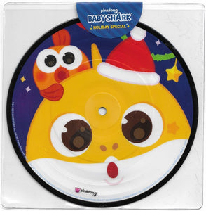 Pinkfong – Baby Shark Holiday Special - New 7" Single Record 2021 Picture Disc Vinyl - Children's - Shuga Records