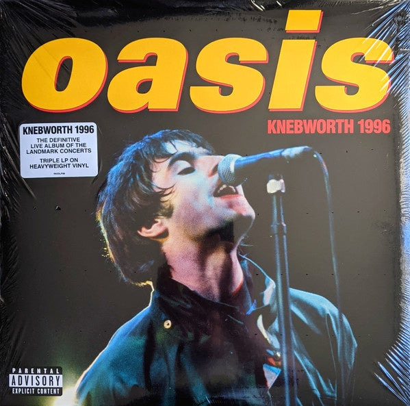 Vinilo Oasis - Knebworth 1996 - 3 LP