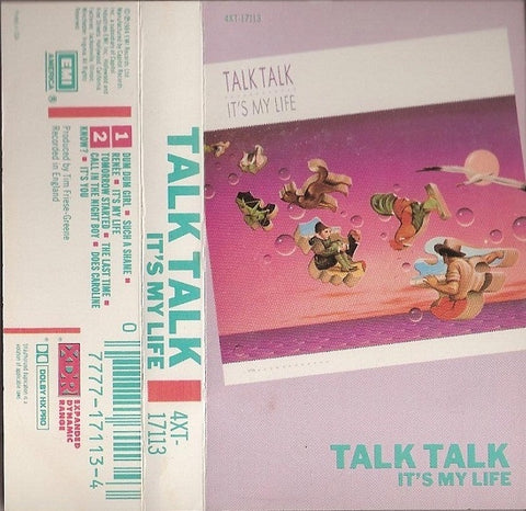 Talk Talk – It's My Life - Used Cassette 1984 EMI Tape - Synth-Pop/Rock