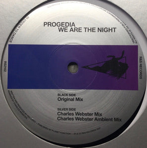 PROGedia – We Are The Night - New 12" Single Record 2021 R & S Vinyl - Downtempo / Pop / Ambient