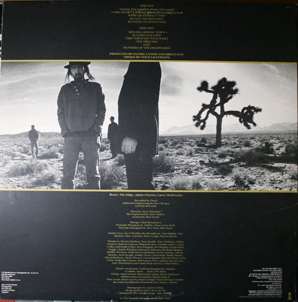 U2 ‎– The Joshua Tree - New LP Record 1987 Island USA Club Edition Vinyl &  Insert - Pop Rock