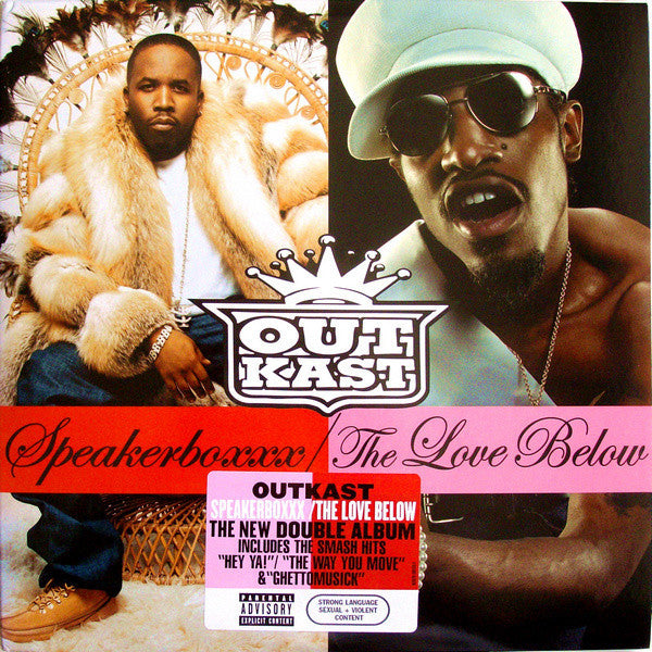 OutKast - Speakerboxxx / The Love Below (2003) - New 4 LP Record 2022 Arista 180 gram Vinyl - Hip Hop - Shuga Records