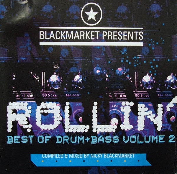 Various – Blackmarket Presents Rollin' Best Of Drum And Bass Vol. 2 - New 12" 3 x LP 2001 Azuli UK Vinyl - Drum n Bass - Shuga Records