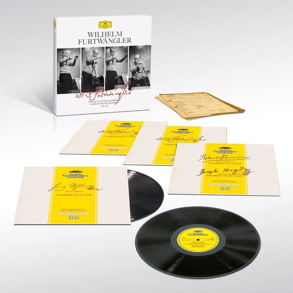 Wilhelm Furtwängler, Berliner Philharmoniker – Complete studio recordings - New 4 LP Record Box Set 2022 Deutsche Grammophon Germany Vinyl & Numbered - Classical - Shuga Records