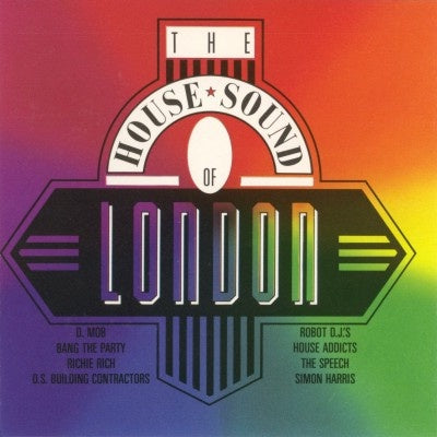 Various – The House Sound Of London - Mint- LP Record 1989 FFRR USA Vinyl - Electronic / House / Acid House - Shuga Records