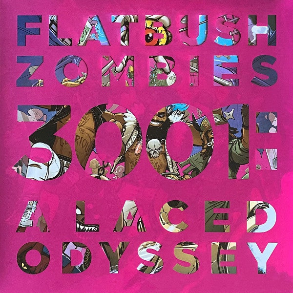 Flatbush Zombies – 3001: A Laced Odyssey (2016) - New 2 LP Record 2022 Glorious Dead Vinyl, Sticker Sheet and Poster - Hip Hop - Shuga Records