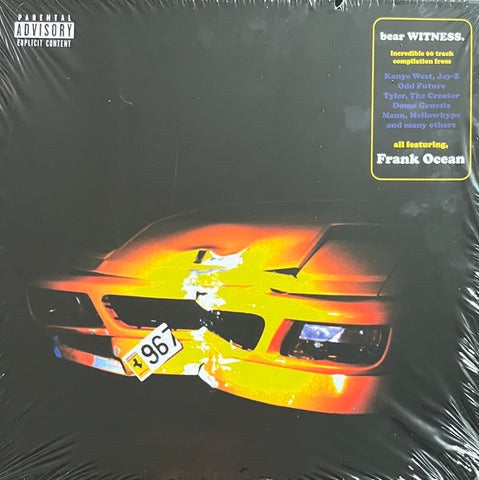 Frank Ocean – bear WITNESS - New 5 LP Record Box Set 2021 Self Released UK Vinyl - Neo Soul / RnB / Hip Hop - Shuga Records