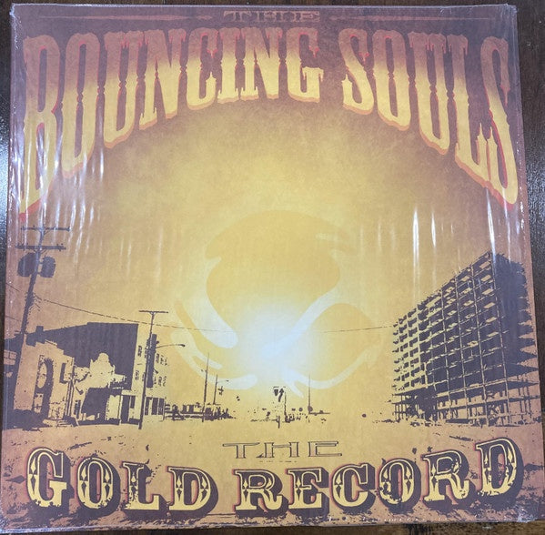 The Bouncing Souls - The Gold Record (2006) - Mint- LP Record 2011 Gold Vinyl - Punk Rock