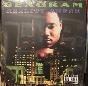 Seagram – Reality Check (1994) - Mint- 2 LP Record Seagram USA Green Splatter Vinyl & Numbered - Hip Hop