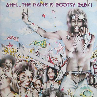 Bootsy's Rubber Band - Ahh...The Name Is Bootsy, Baby! - VG+ LP Record 1977 Warner USA Vinyl - Funk / P.Funk - Shuga Records