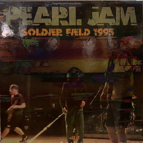 Pearl Jam – Soldier Field Chicago 1995 - New 4 LP Record Box Set 180 gram Yellow Vinyl, Book & Numbered - Grunge / Rock - Shuga Records