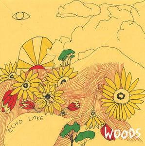 Woods - At Echo Lake - New Vinyl Record 2010 Woodsist LP w/ Download - Indie Folk / Indie Rock - Shuga Records