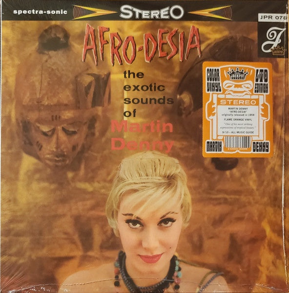 Martin Denny - Afro-Desia (1959) - New LP Record 2022 Jackpot Flame Orange Vinyl - Jazz / Exotica / Space-Age