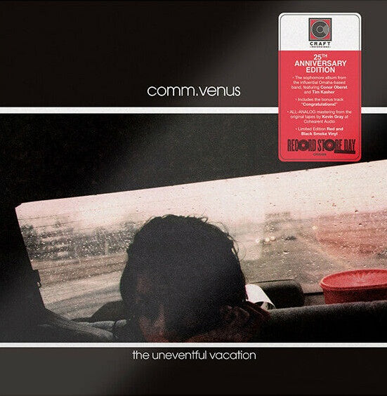 comm.venus - The Uneventful Vacation (1997) - Mint- LP Record Store Day 2022 Craft Recordings RSD Red & Black Smoke Vinyl - Indie Rock / Emo - Shuga Records