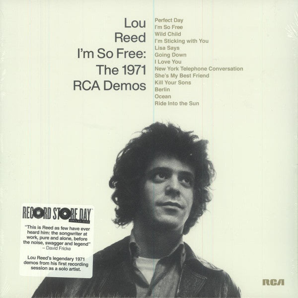 Lou Reed - I'm So Free: The 1971 RCA Demos - Mint- LP Record Store Day 2022 RCA RSD Vinyl - Rock / Acoustic - Shuga Records