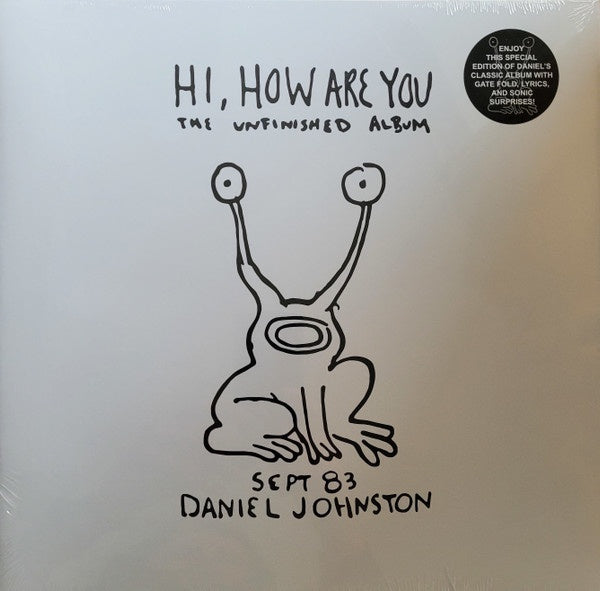 Daniel Johnston – Hi, How Are You: The Unfinished Album (1988) - New LP Record 2022 Eternam Yip Eye Music Vinyl - Indie Rock / Lo-Fi - Shuga Records