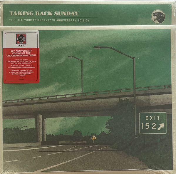 Taking Back Sunday – Tell All Your Friends (2002) - New LP Record 2022 Craft Vinyl & 10" - Alternative Rock / Emo - Shuga Records