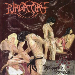 Purgatory – Psychopathia Sexualis - Mint- 7" EP Record 1994 Perverted Taste Germany Blue Vinyl & Insert - Death Metal