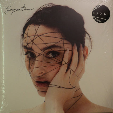 BANKS – Serpentina - Mint - LP Record 2022 Her Name Is Banks White Vinyl, Poster - Indie Pop /  R&B - Shuga Records