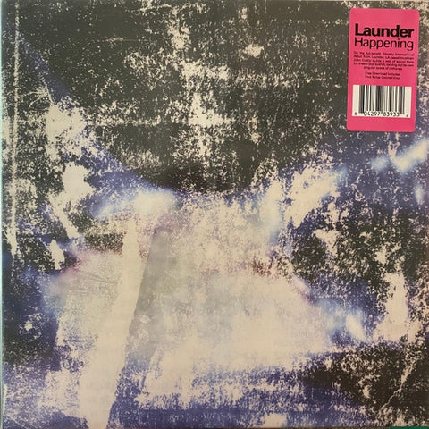 Launder – Happening - New 2 LP Record 2022 Ghostly International Pink Noise Vinyl & Download - Dream Pop
